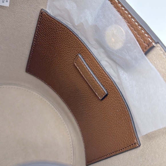 Tory Burch Leather Blake Bucket Bag Cortado - Picture 7 of 12